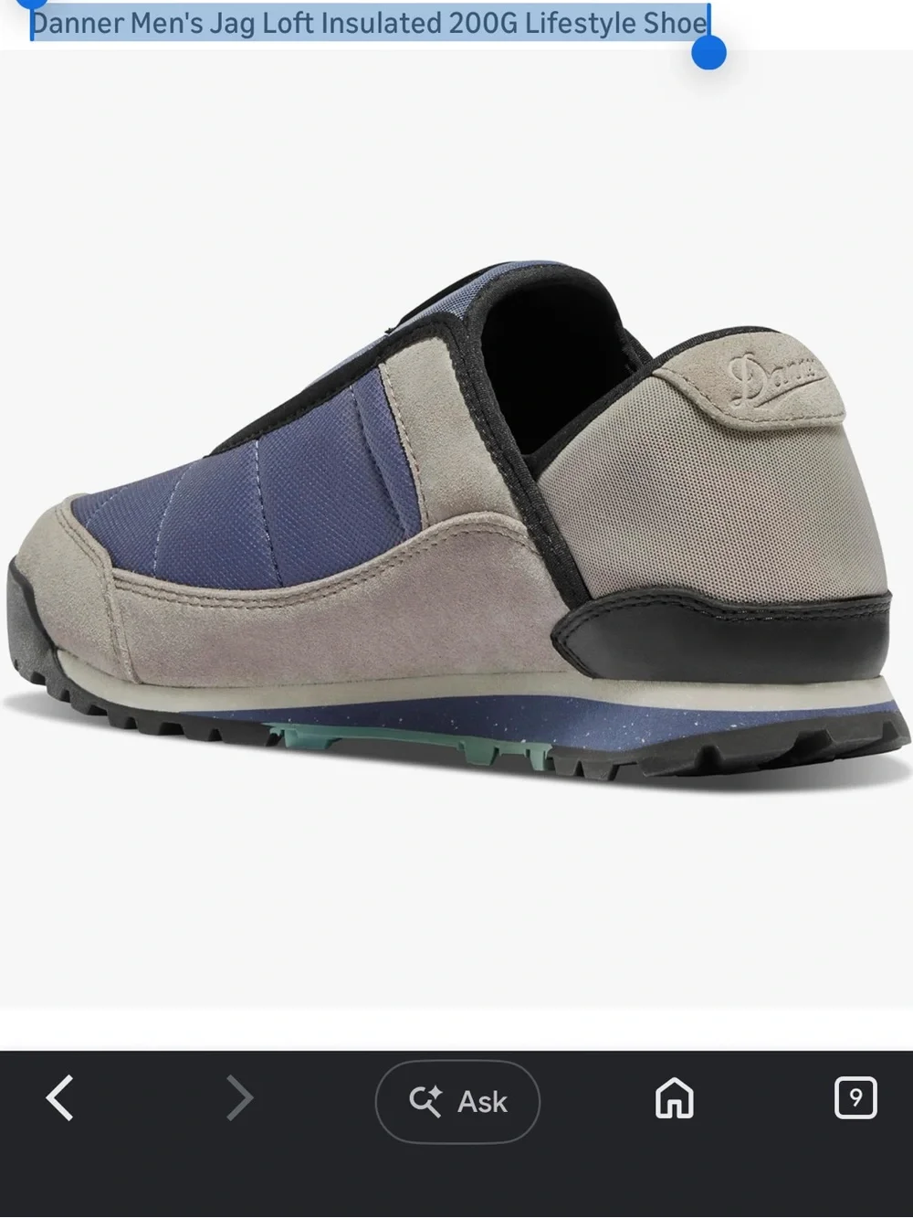 Danner Men's Jag Loft Insulated 200G Lifestyle Shoe 10